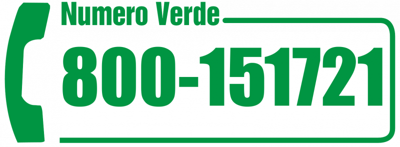 Numero Verde: 800-151721